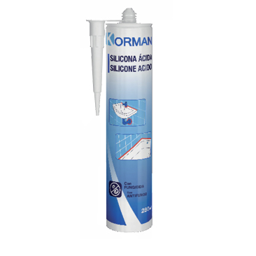 KORMAN K0022BL SILICONA BLANCA US GENERAL 280ml